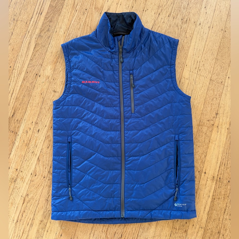 Mammut Blue Quilted Vest